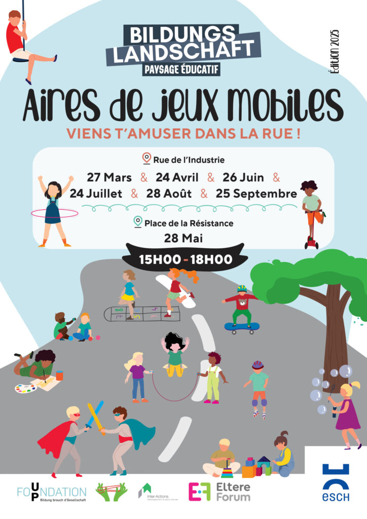 Bildungslandschaft Aire de jeux mobile Affiche 2025 004_1